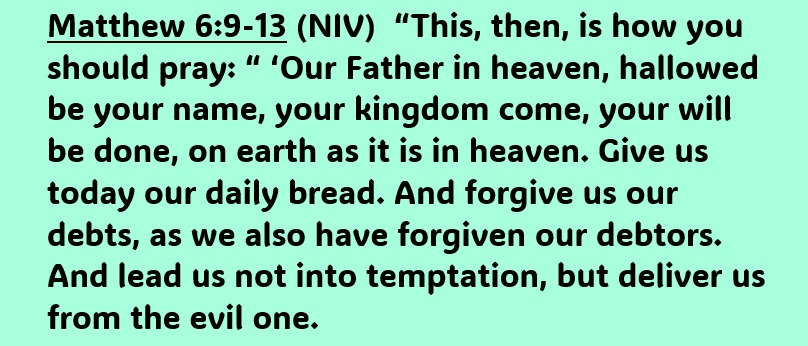 Matthew 6:9-13