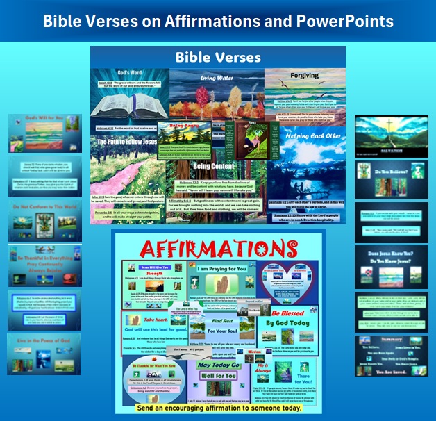 Bible Verses on Affirmations and PowerPoints