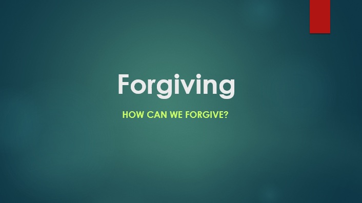 Forgiving PowerPoint