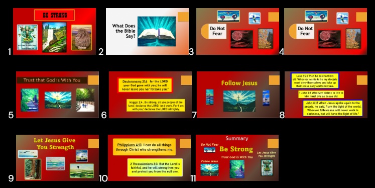 Be Strong PowerPoint